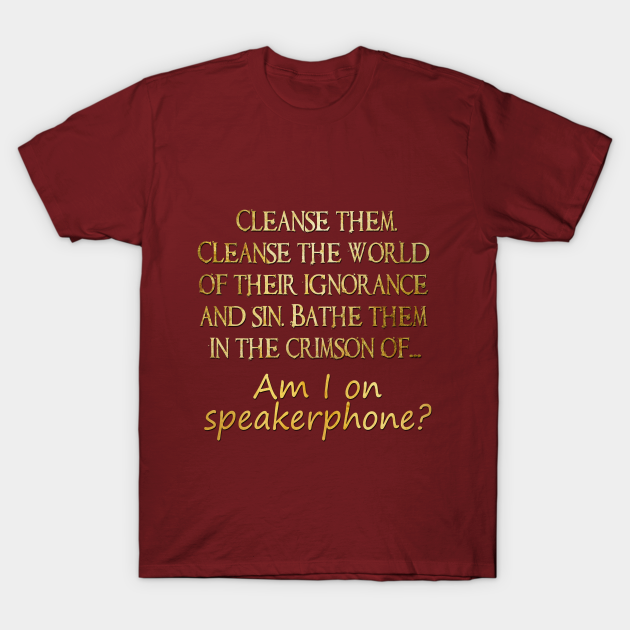 Cabin in the Woods Speakerphone - Cabin In The Woods - T-Shirt