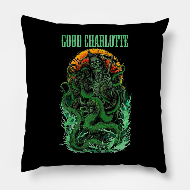 GOOD CHARLOTTE BAND Pillow by Pastel Dream Nostalgia