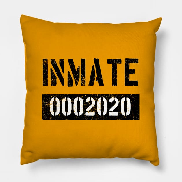 halloween costume Inmate 2020 Pillow by BethTheKilljoy