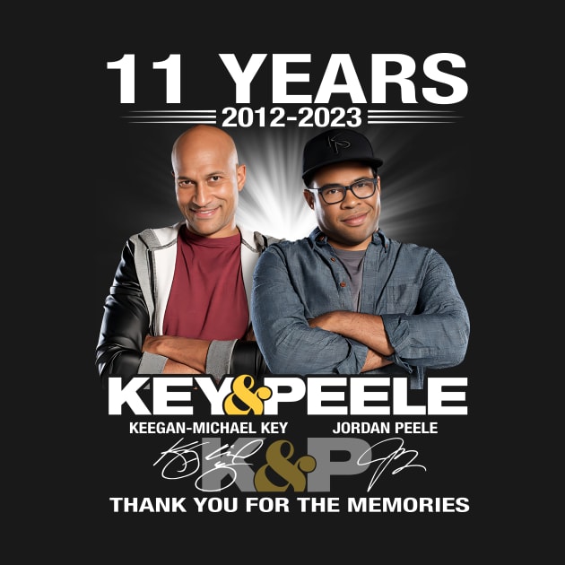 11 years 2012 2023 Key And Peele Signatures by fancyjan