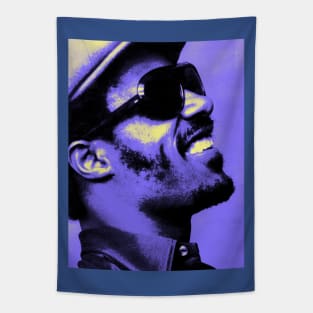 Stevie Wonder Gospel Neon Purple Tapestry