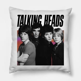 Vintage Talking Heads Pillow