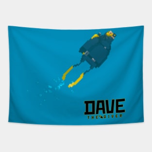 DAVE the diver Fan Art Tapestry