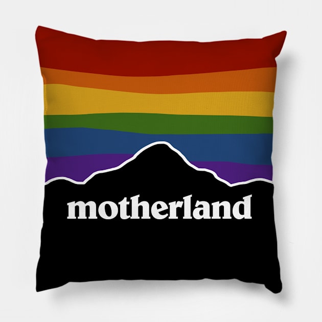 Motherland: Fort Salem - Pride Sunset Pillow by viking_elf