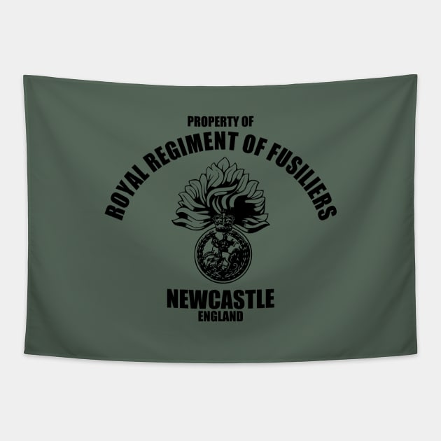 Royal Regiment of Fusiliers - Newcastle England Tapestry by Firemission45