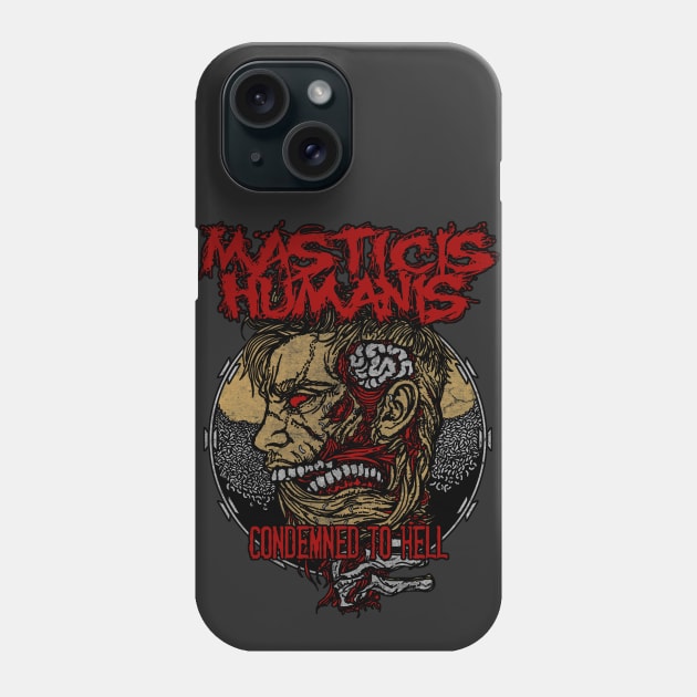 Condemned to Hell Phone Case by Pages Ov Gore