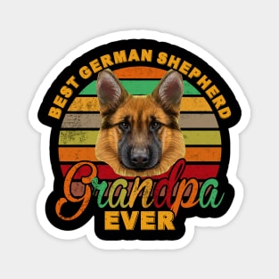 Best German Shepherd Grandpa Ever Magnet