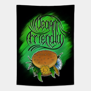 Vegan Friendly Burger Tapestry