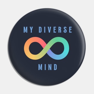 My Diverse Mind Pin