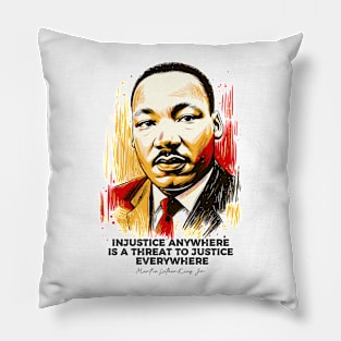 Martin Luther King Jr Quote Pillow