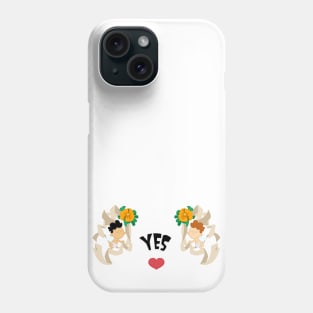 TD Marriage proposal - Yes Phone Case