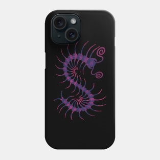 Purple Haze Centipede Phone Case