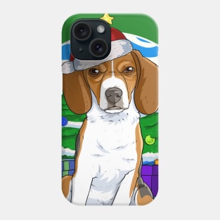 English Foxhound Dog Christmas Sweater Tree Decoration Phone Case