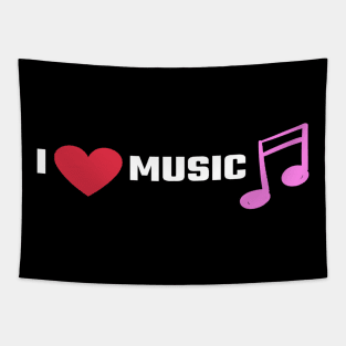 I Love Music/I Heart Music Tapestry