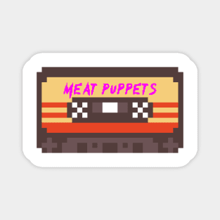 Meat Puppets 8bit cassette Magnet