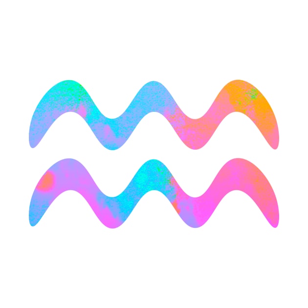 Aqua Symbol Rainbow by lolosenese