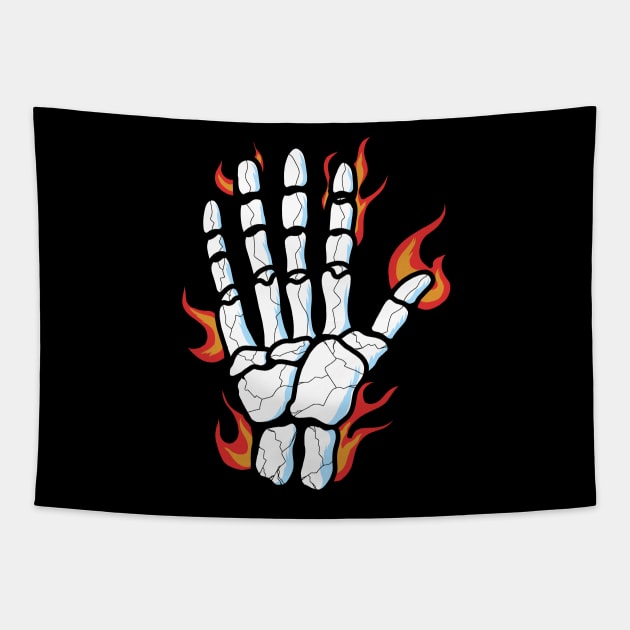 HAND BURN Tapestry by Ancient Design