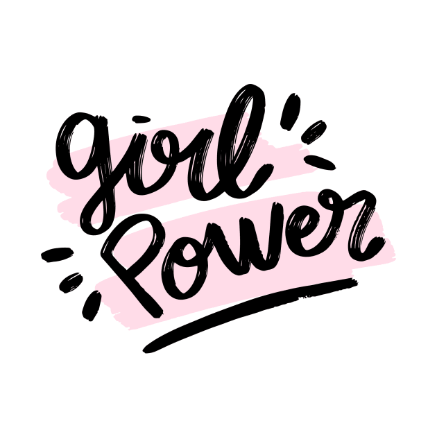 Girl Power Quote Saying Sticker by ivaostrogonac