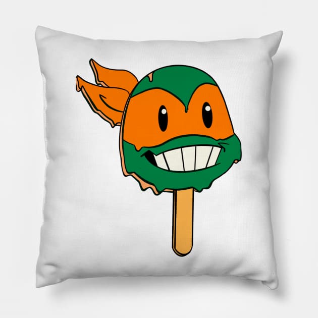 ROTTMNT Mikey Popsicle Pillow by SassyTiger