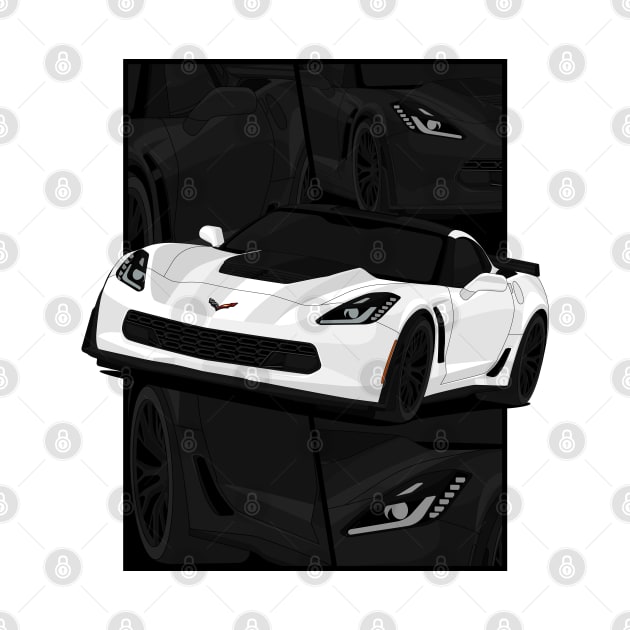 Z06 WHITE by VENZ0LIC