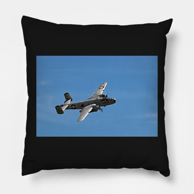 B25 "Take-Off Time" Pillow by Bierman9