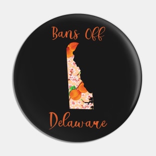 Bans Off Delaware Pin