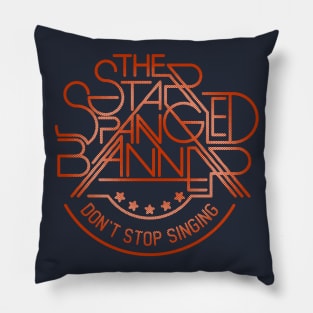 The Star Spangled Banner Pillow