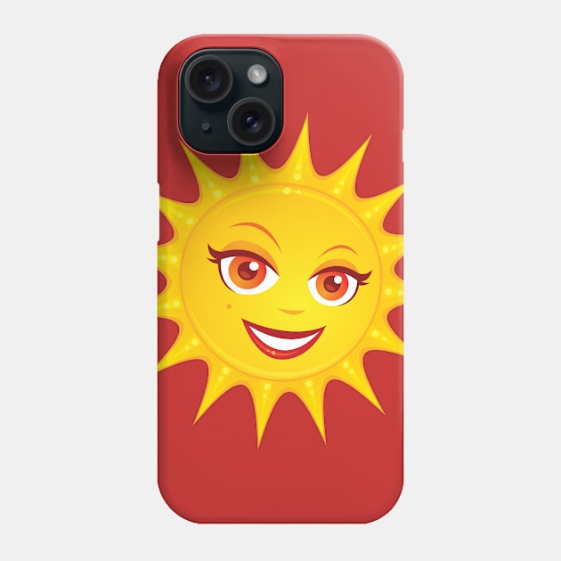 Hot Summer Sun Phone Case by fizzgig