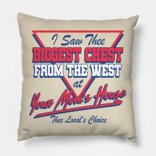 Biggest Chest From the West Pillow