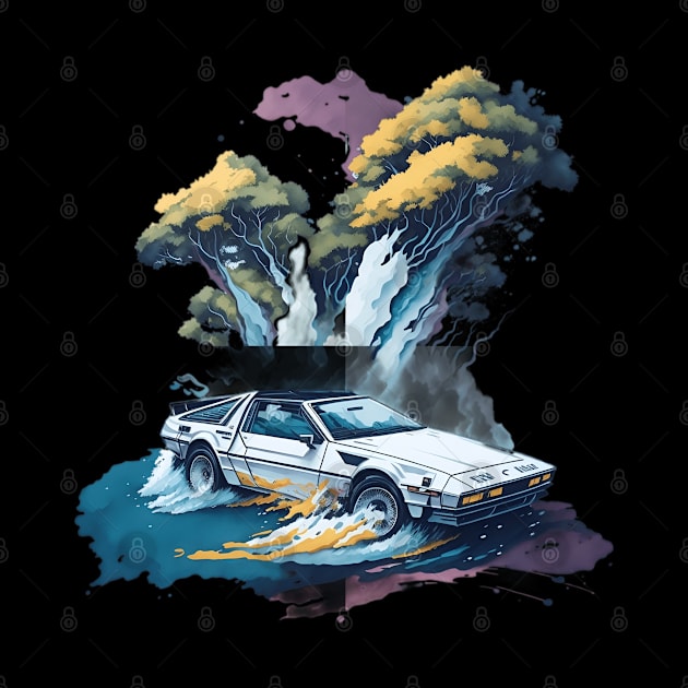 Summer Art DMC DeLorean by Shop Goods