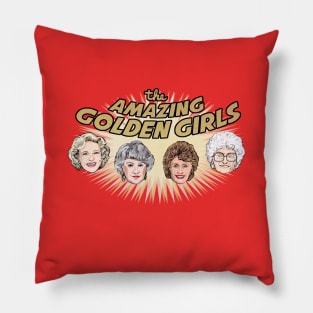 The Amazing Golden Grrls Pillow