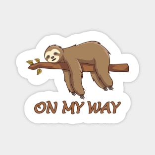 Funny sloth Magnet