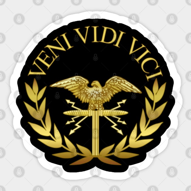 Veni Vidi Vici - Latin saying - Latin' Sticker