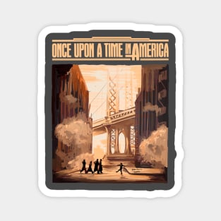 Once Upon a Time in America Illustration Magnet