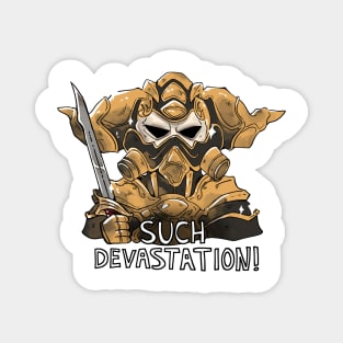 Such Devastation! Magnet