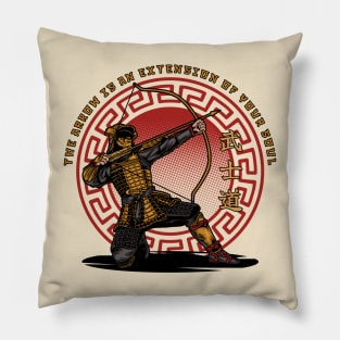 Samurai Archer Pillow