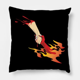 Deal with the devil Pillow