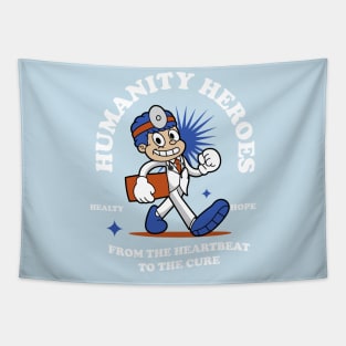 Humanity Heroes Tapestry