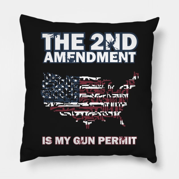 2nd Amendment Pillow by soaktrendingworld