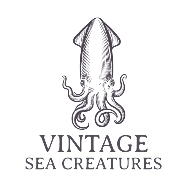 vintage sea creatures by FUNNY LIFE