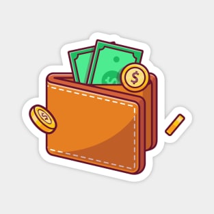 Wallet And Money Magnet