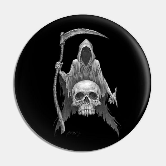 Reaper and Skull Pin by Paul_Abrams