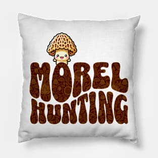 morel hunter Pillow