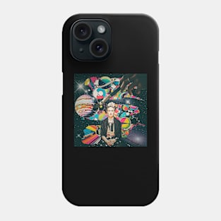 "Frida in the Pop Universe: An Explosion of Creativity" Phone Case