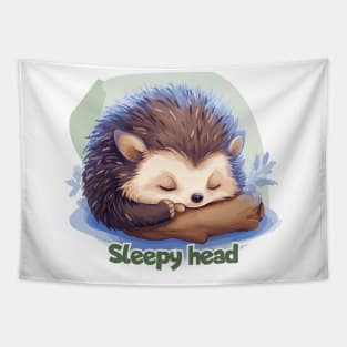 Sleepy head Tapestry