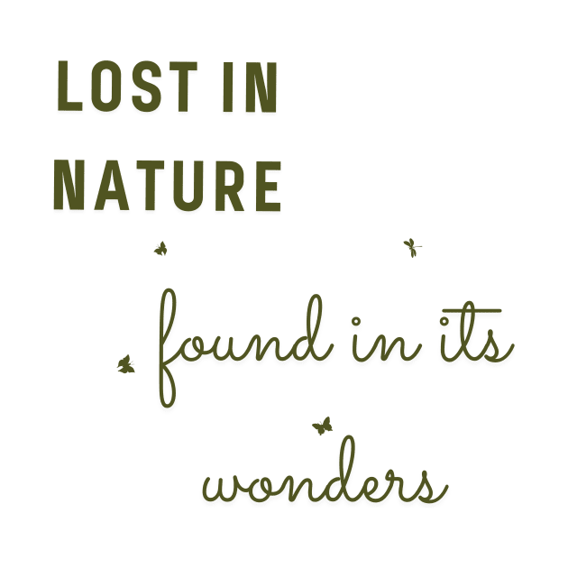 Lost in nature, found in its wonders by EcoEssence