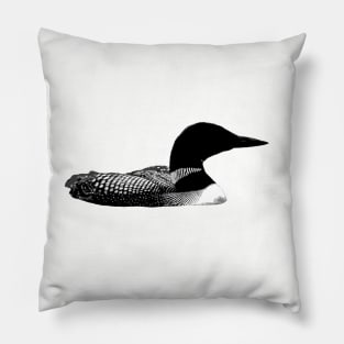 Loon Sticker Pillow