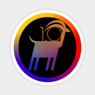 Antelope 1.0. Rainbow and black Magnet