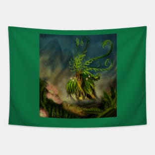 Fern goat Tapestry