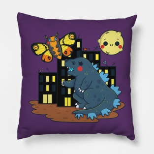 Godzilla vs Mothra Pillow